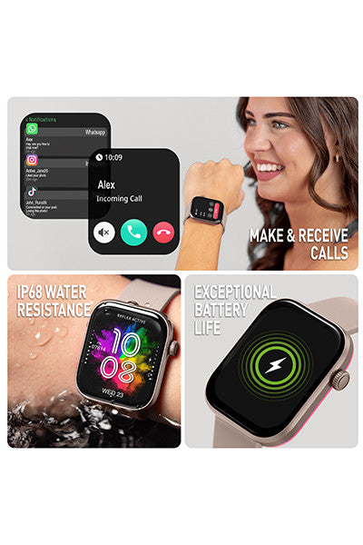 Reflex Active Series 40 AMOLED Mink Aluminum Smart Watch