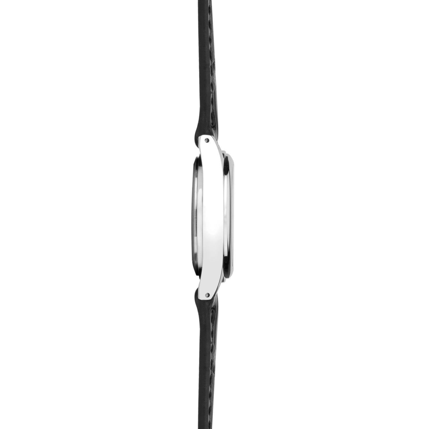 Sekonda Evans Womens Watch White Dial Black Leather Strap 25mm