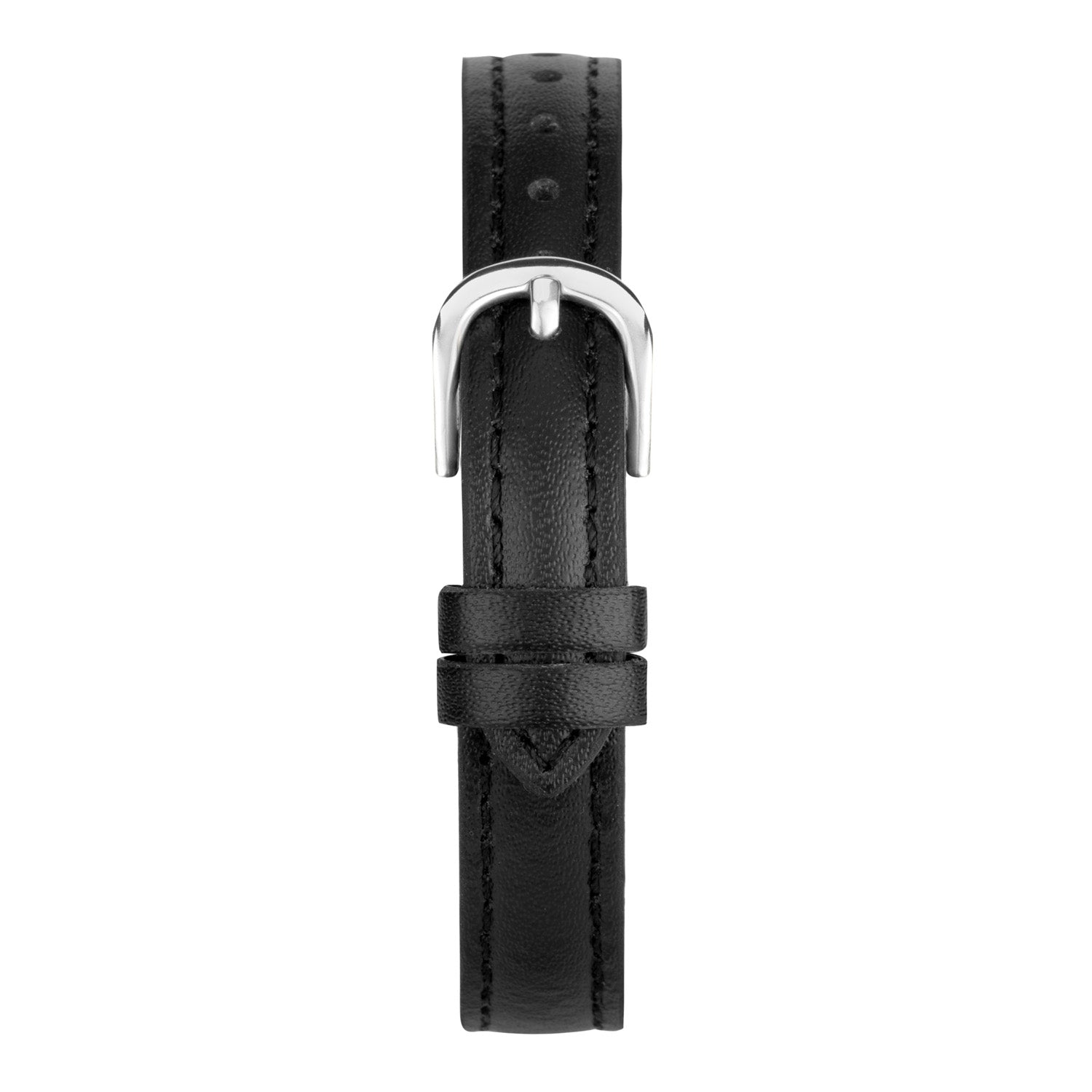 Sekonda Evans Womens Watch White Dial Black Leather Strap 25mm