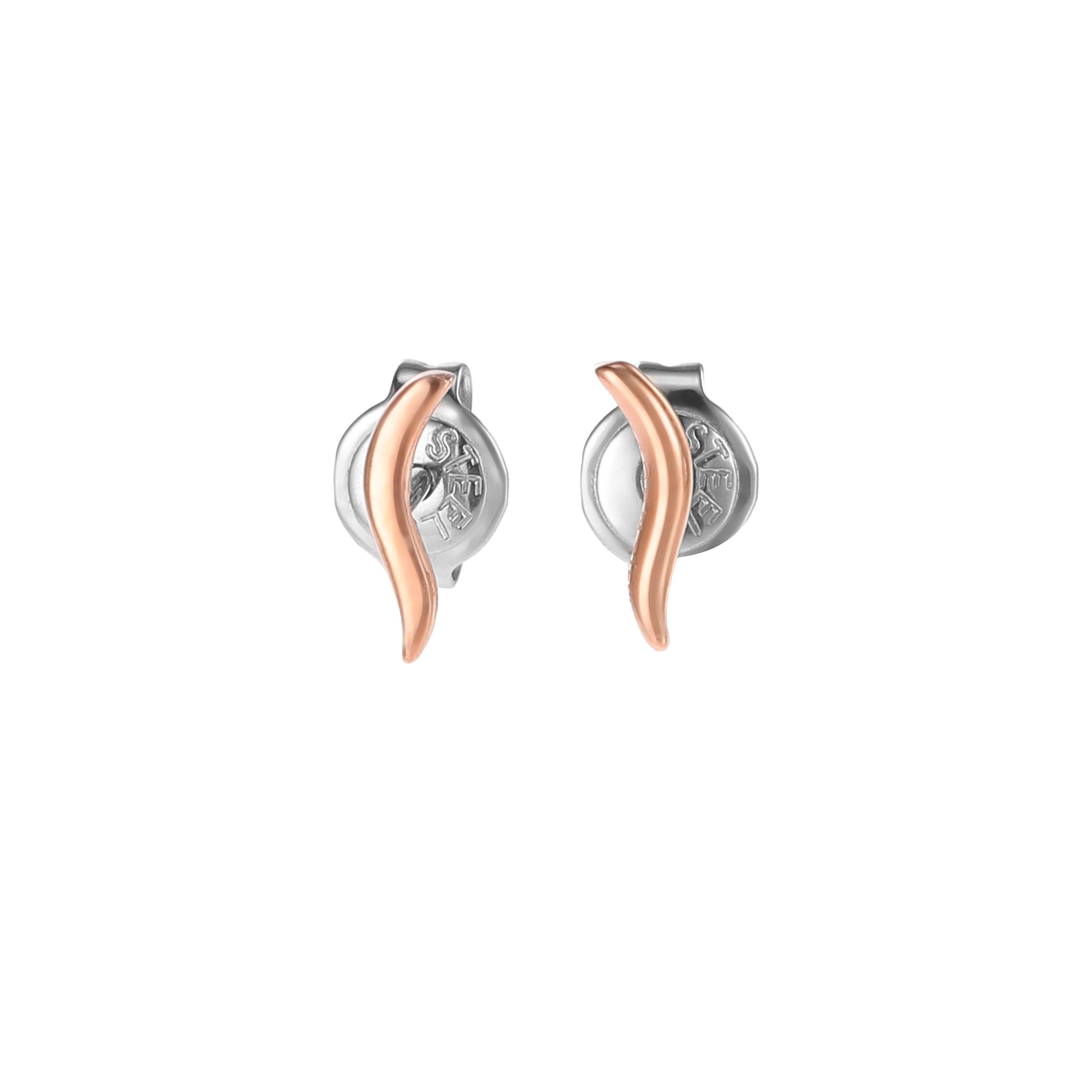Skagen Essential Waves Rose Gold Earring SKJ1783791
