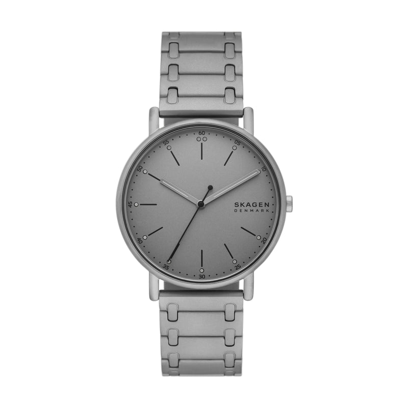 Skagen Signatur Charcoal Steel Bracelet Watch for Men SKW6913