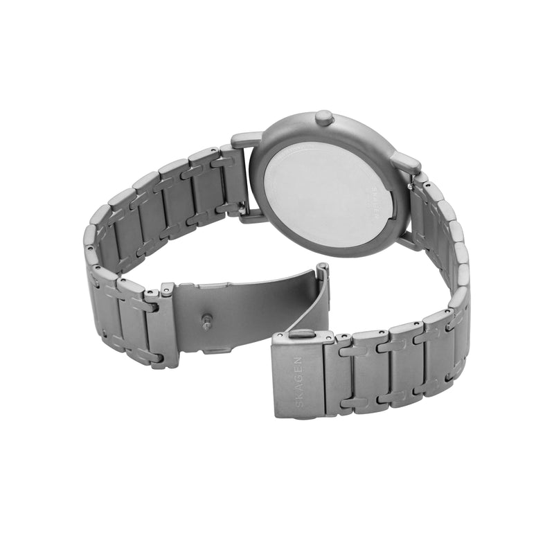 Skagen Signatur Charcoal Steel Bracelet Watch for Men SKW6913