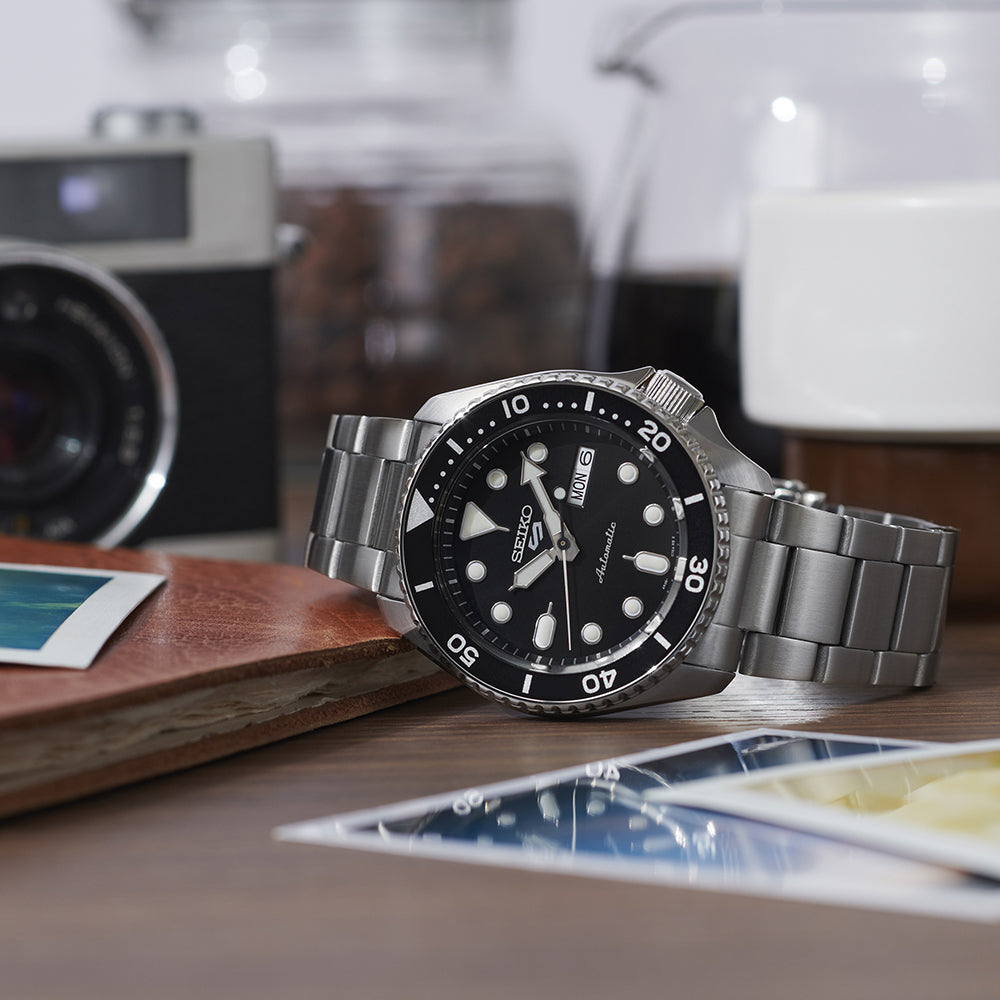 Seiko 5 Sports "5KX" Black Dial Automatic SRPD55K