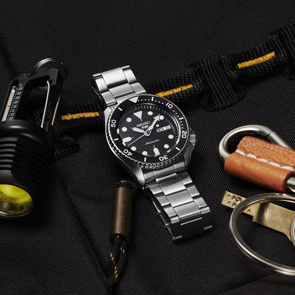 Seiko 5 Sports "5KX" Black Dial Automatic SRPD55K