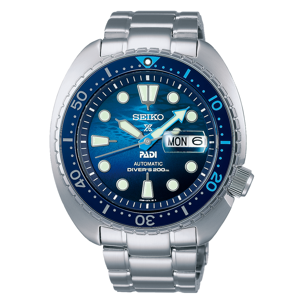 Seiko Prospex "Great Blue" PADI Turtle SRPK01K