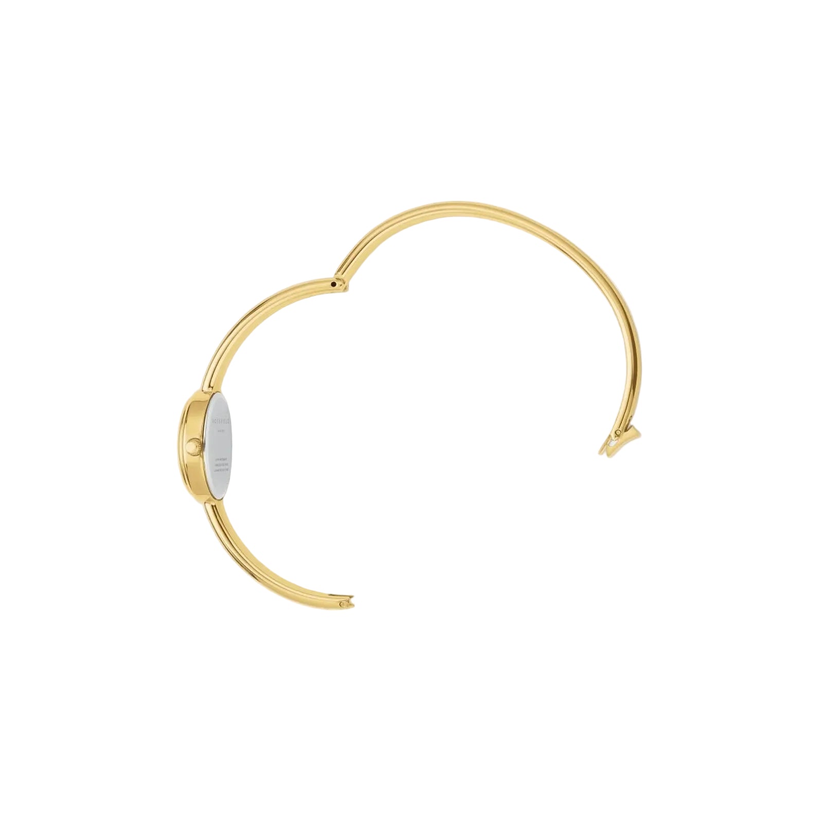 Rosefield Bangle S Gold White Mother of Pearl Dial STWGSG-ST04