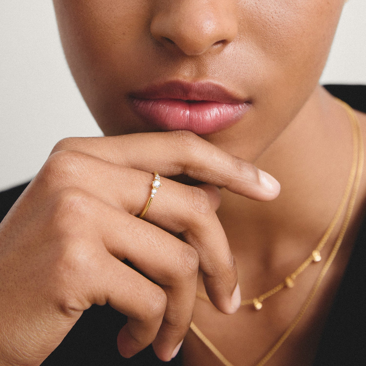 Thomas Sabo Ring with zirconia stones