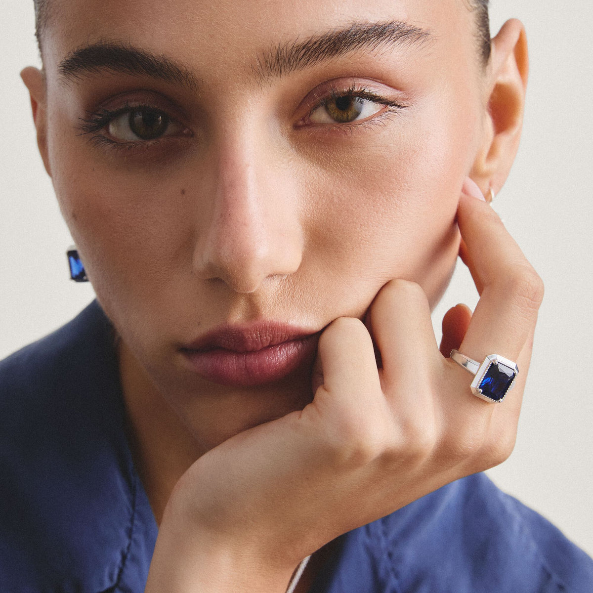 Thomas Sabo Ring with nanocrystal in octagon cut