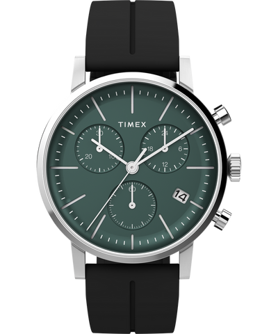 Timex Midtown Chronograph 40mm Synthetic Rubber Watch TW2V70600