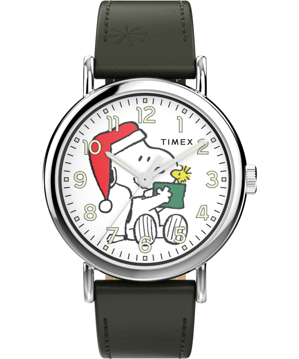 Timex Peanuts Holiday Snoopy Watch TW2Y12400