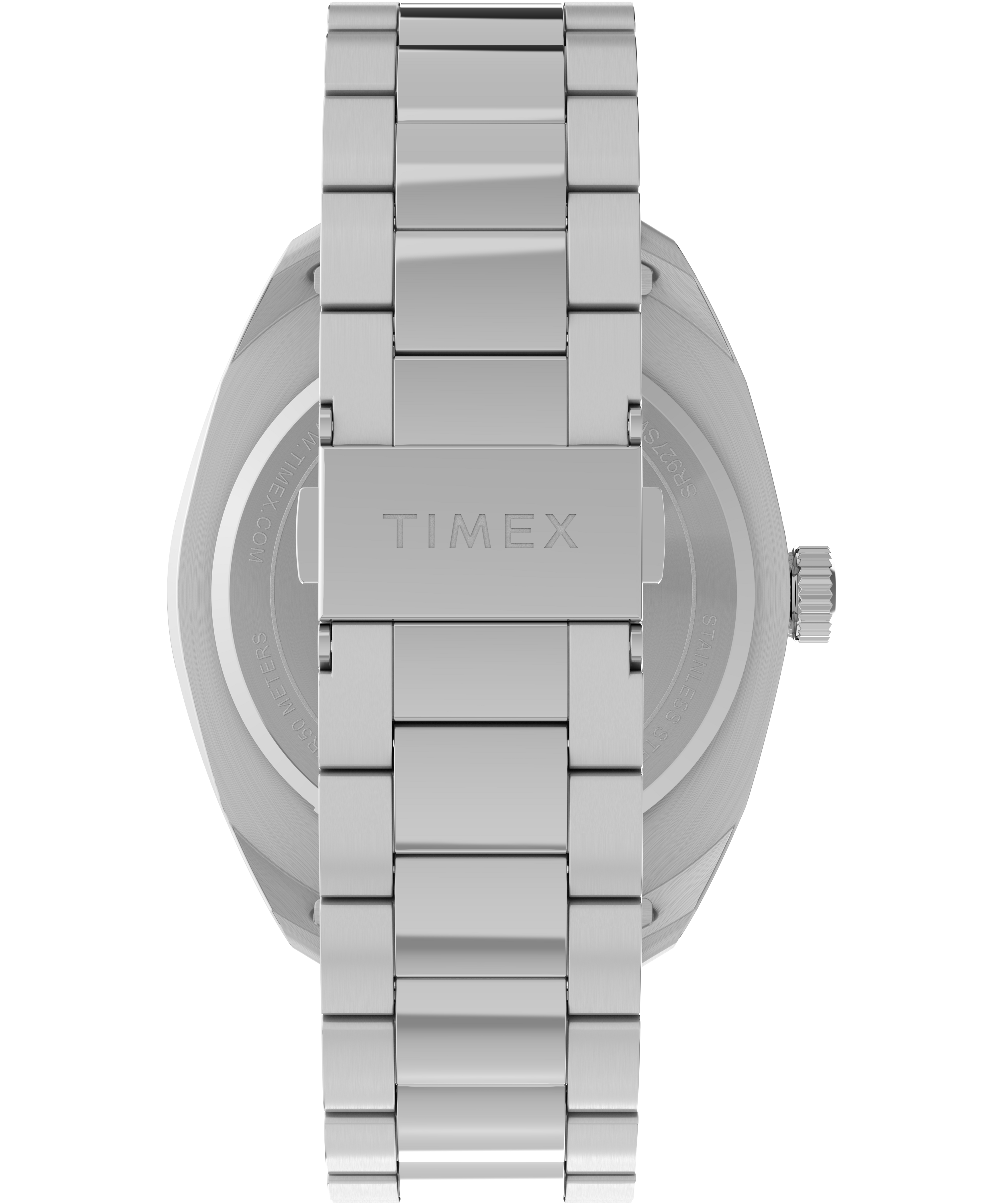 Timex Weston Black Dial Silver Stainless Steel Bracelet Men's Watch TW2Y22600