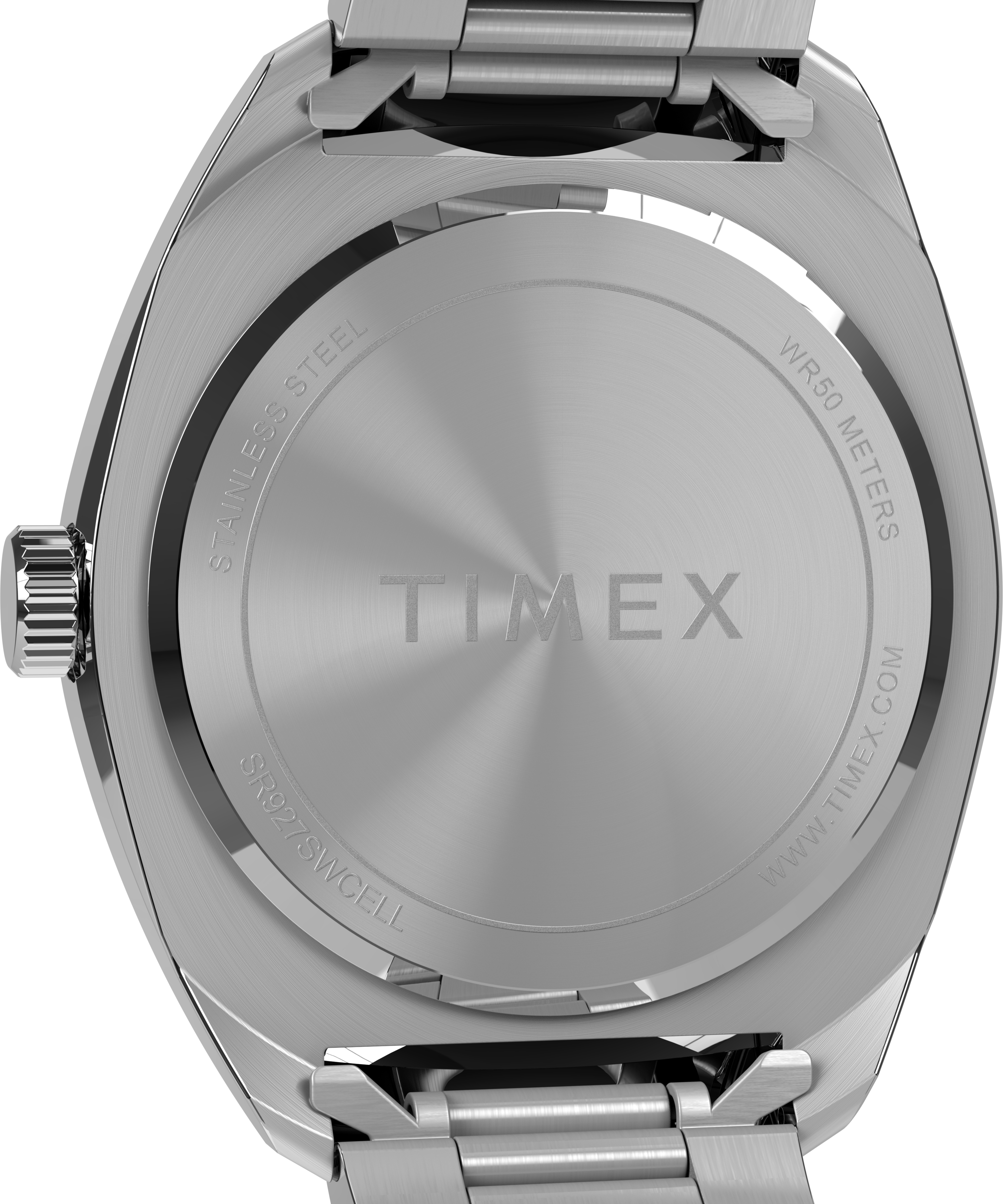 Timex Weston Black Dial Silver Stainless Steel Bracelet Men's Watch TW2Y22600