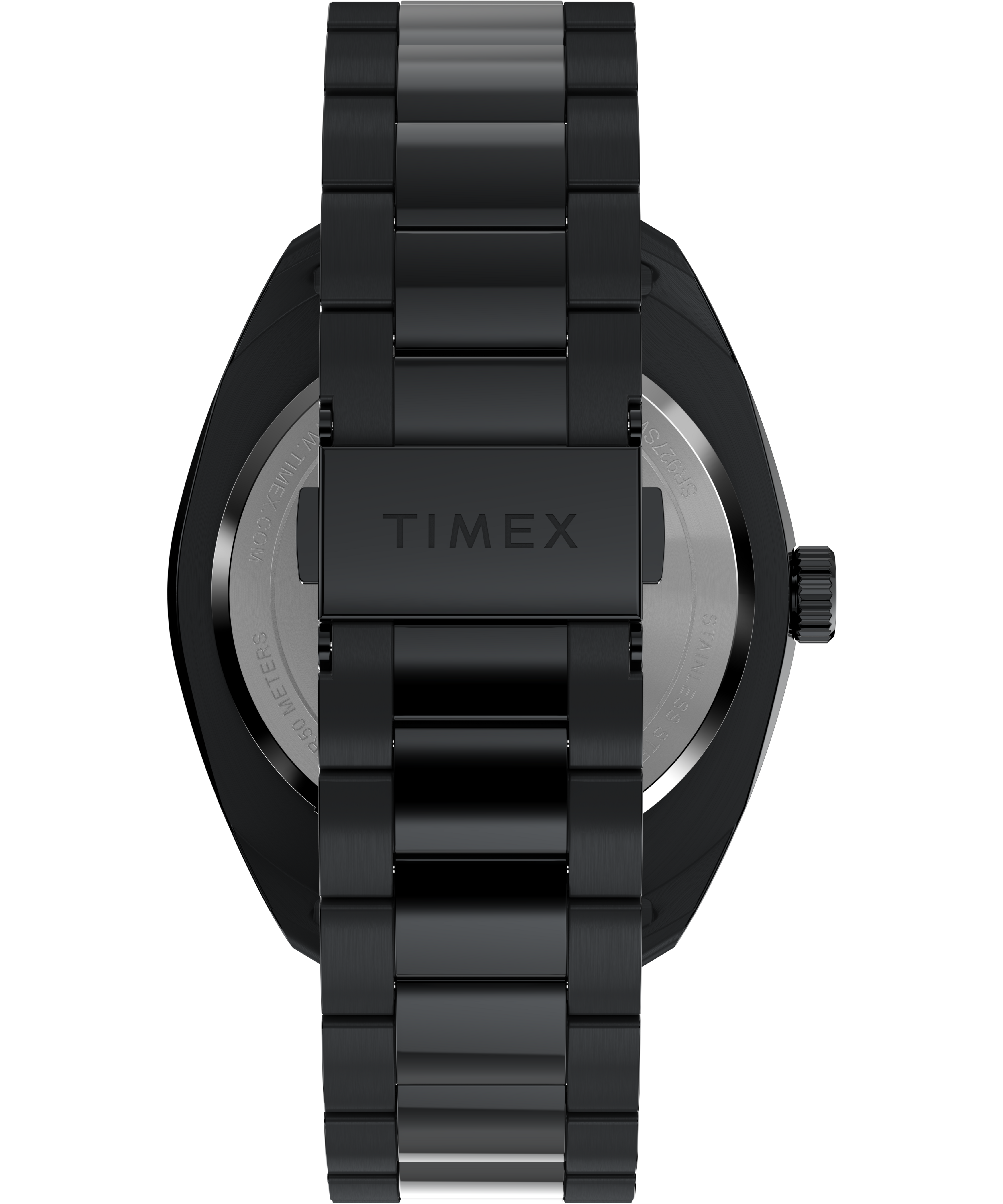 Timex Weston Black Dial Black Stainless Steel Bracelet Men's Watch TW2Y22800
