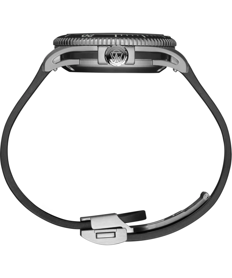 Timex Atelier Swiss Automatic Marine M1A Rubber Band Men's Watch TW2Y72600