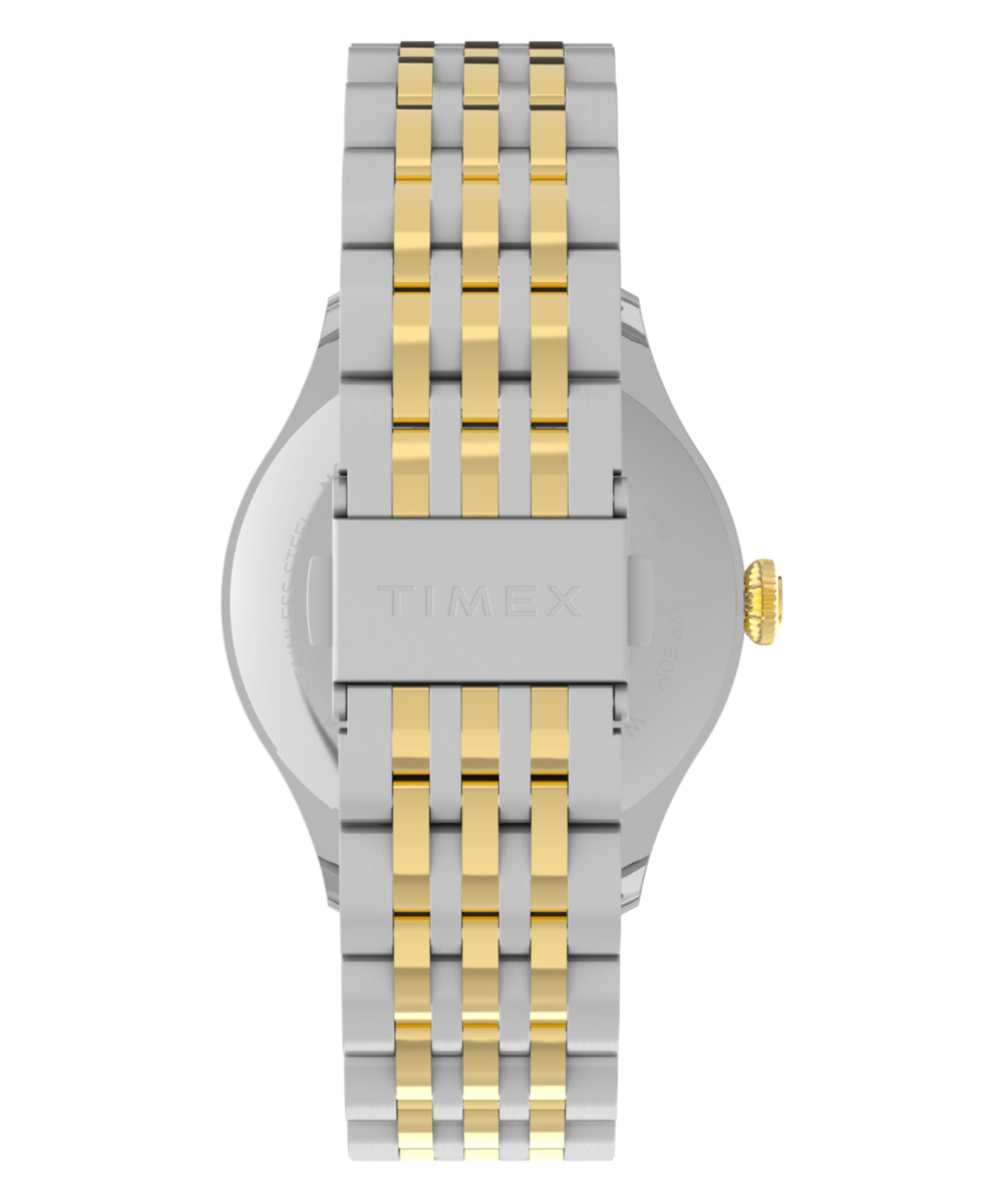 Timex Waterbury Classic TW2Y91900 black dial stainless steel watch — view 4