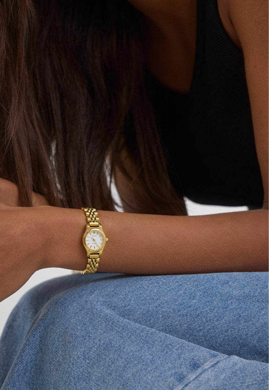 Cendré Isobel White Dial 18K Gold Women's Watch — view 7