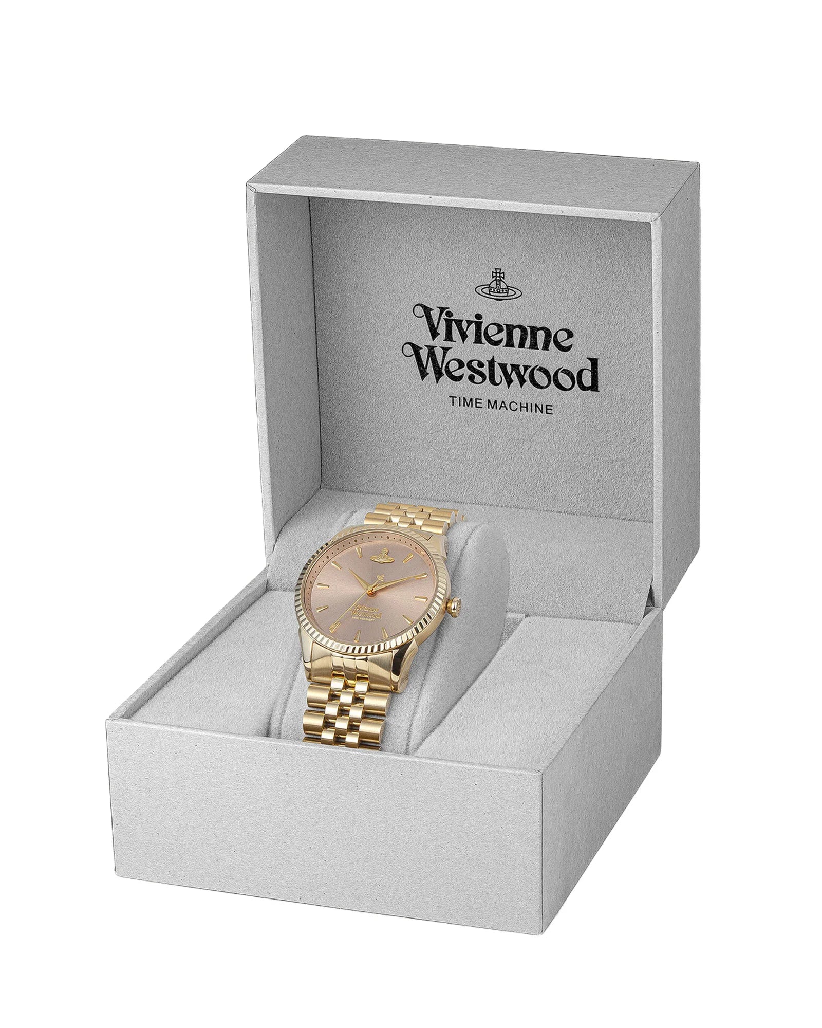 Vivienne Westwood Seymour Rose gold Dial Stainless Steel Women's Watch VV240PKGD