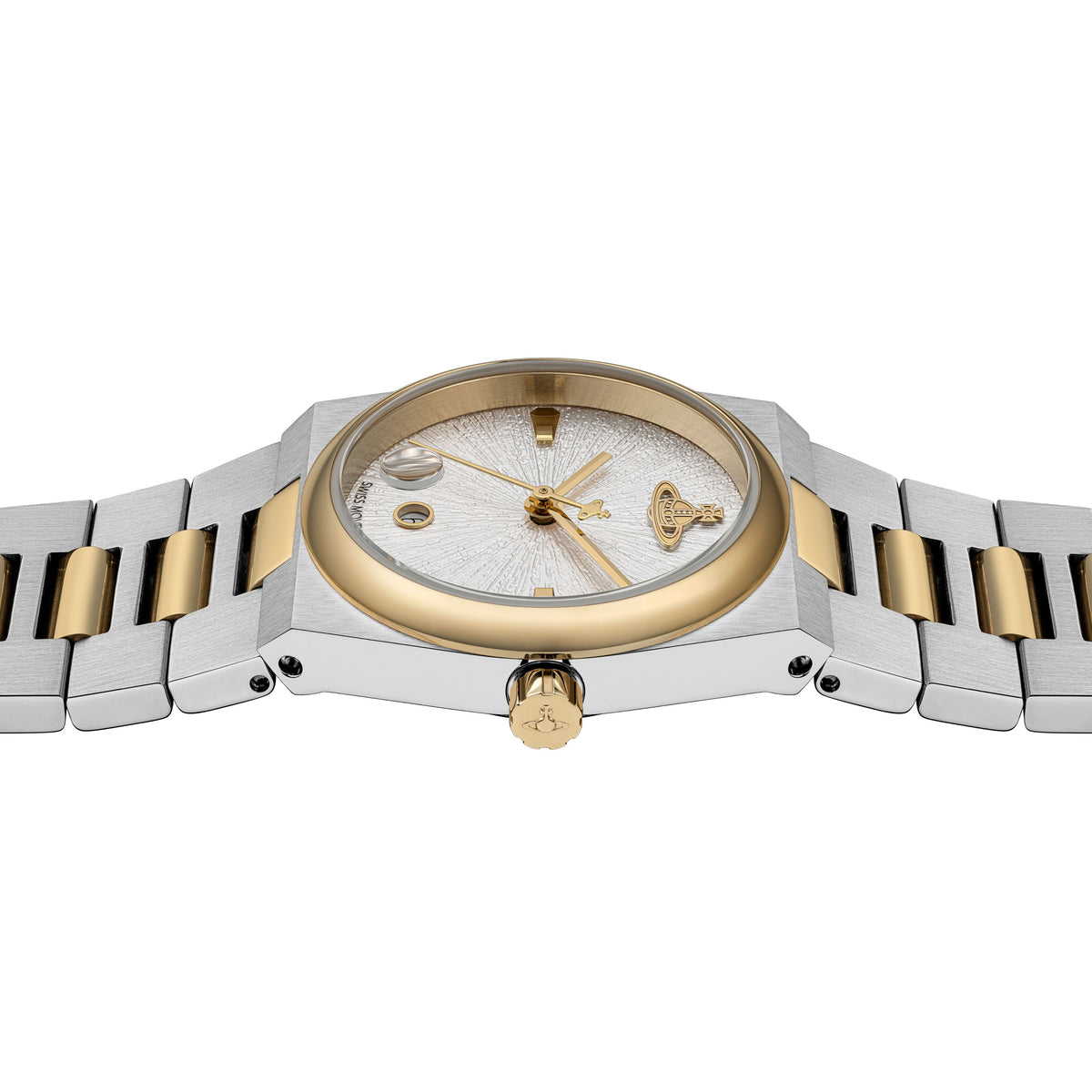 Vivienne Westwood The Hoxton 28mm Two Tone Strap Watch
