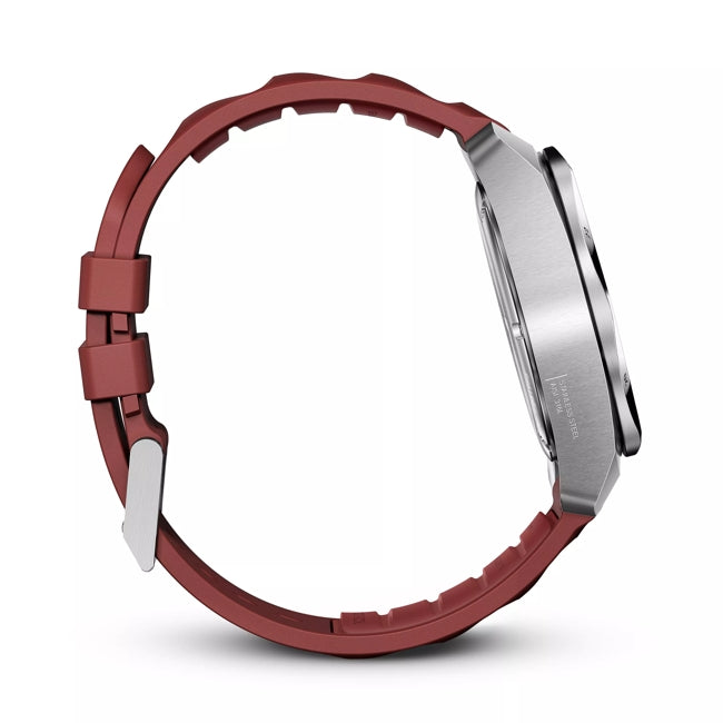 Victorinox Inox 43 Chrono Red Rubber Strap Red Dial Watch
