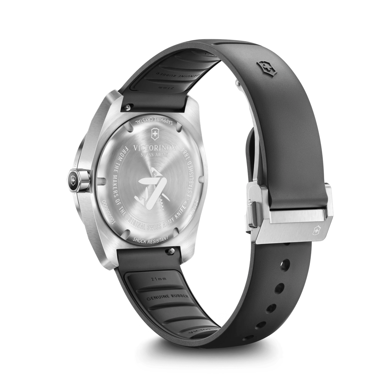 Victorinox Concept One Solar 39mm Black Rubber and Dial Watch 242054