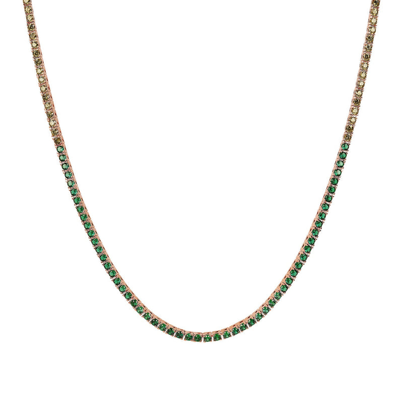 Bronzallure Miss Cubic Zirconia Necklace