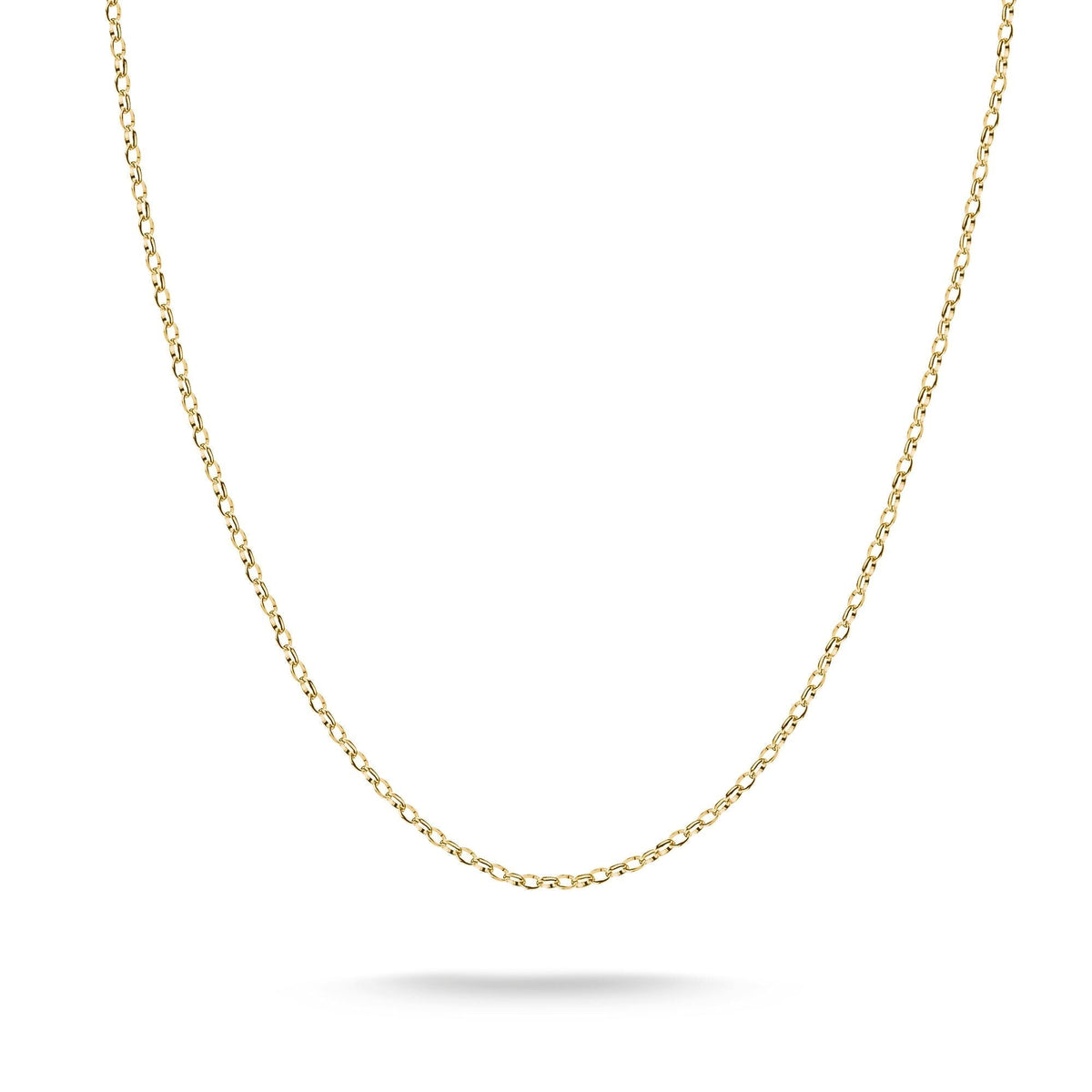 Thomas Sabo Gold-Tone Stainless Steel Charm Club Anchor Chain Necklace CX0002SY-45 front packshot