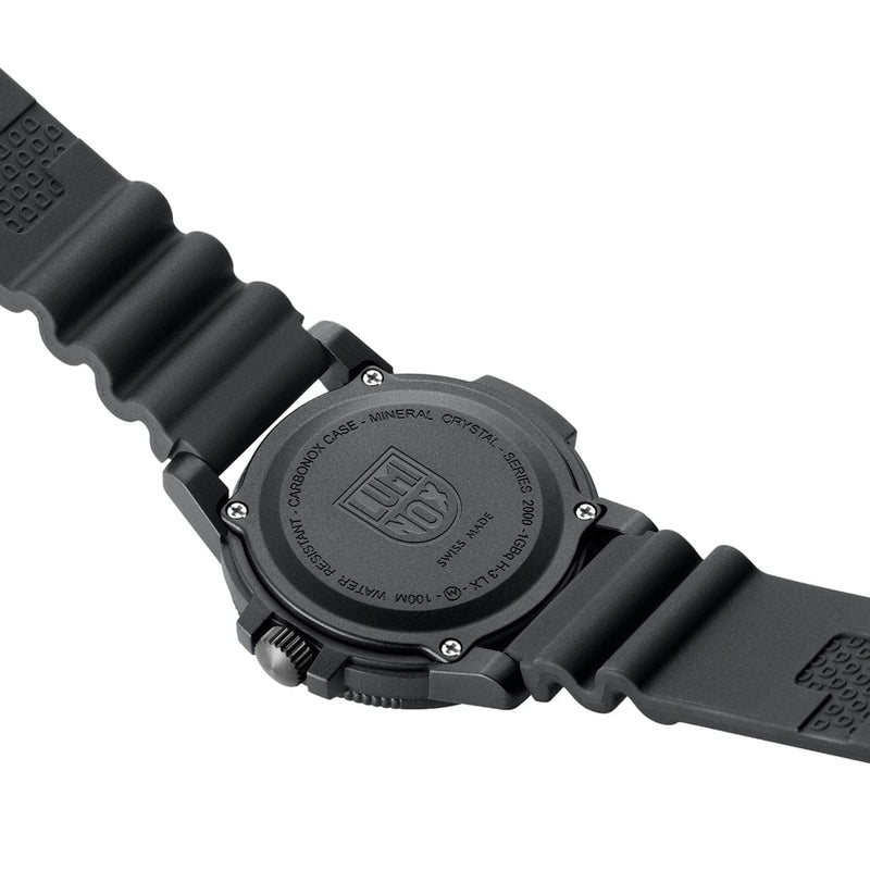 Luminox Sea Bass Carbonox Black Rubber Strap Watch X2.2001.BO