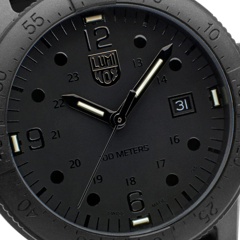 Luminox Sea Bass Carbonox Black Rubber Strap Watch X2.2001.BO