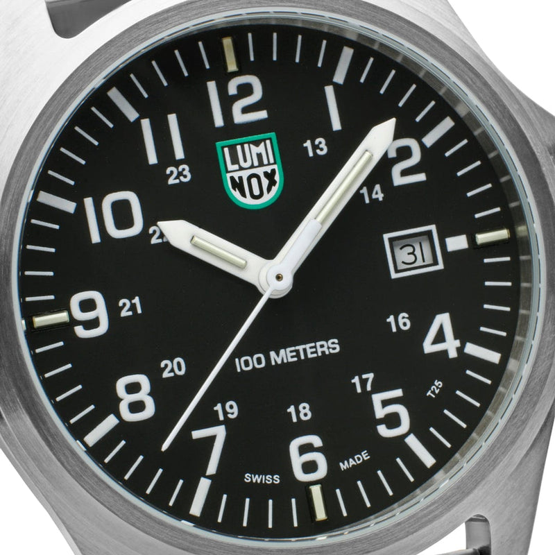 Luminox Patagonia Black Dial Black Stainless Steel Watch X2.2501.M