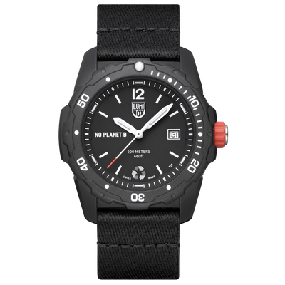Luminox Bear Grylls Survival Eco Black Dial Black Fabric Watch XB.3722.ECO