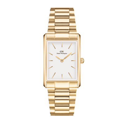 Daniel Wellington Bound 3-Link Gold White Dial Watch DW00100703