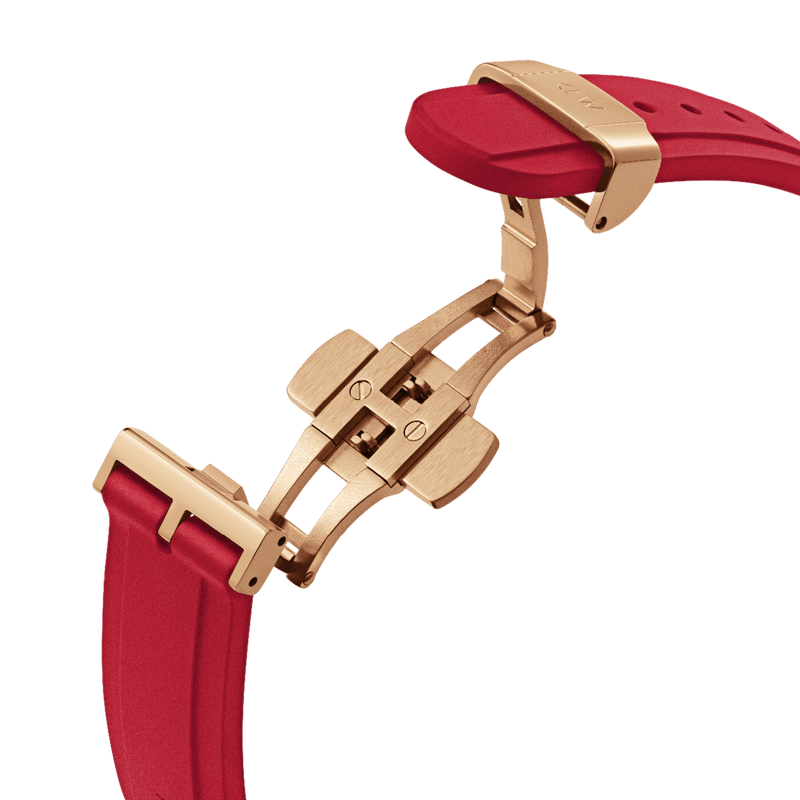 Daniel Wellington Iconic Motion Ruby 40mm Red Dial Watch DW00100502