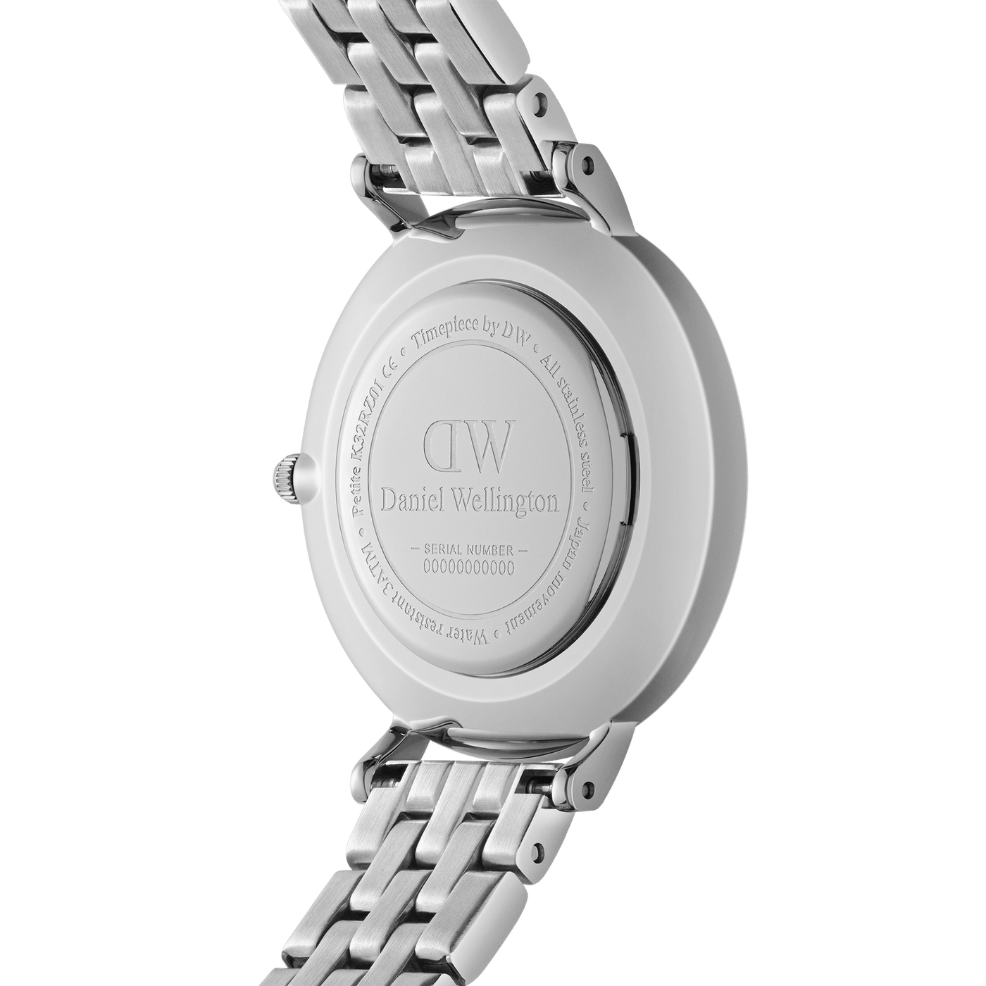 Daniel Wellington 腕時計 Petite Roman Numerals 28 DW00100685 Daniel Wellington Petite Roman Numerals 5-Link Silver Watch