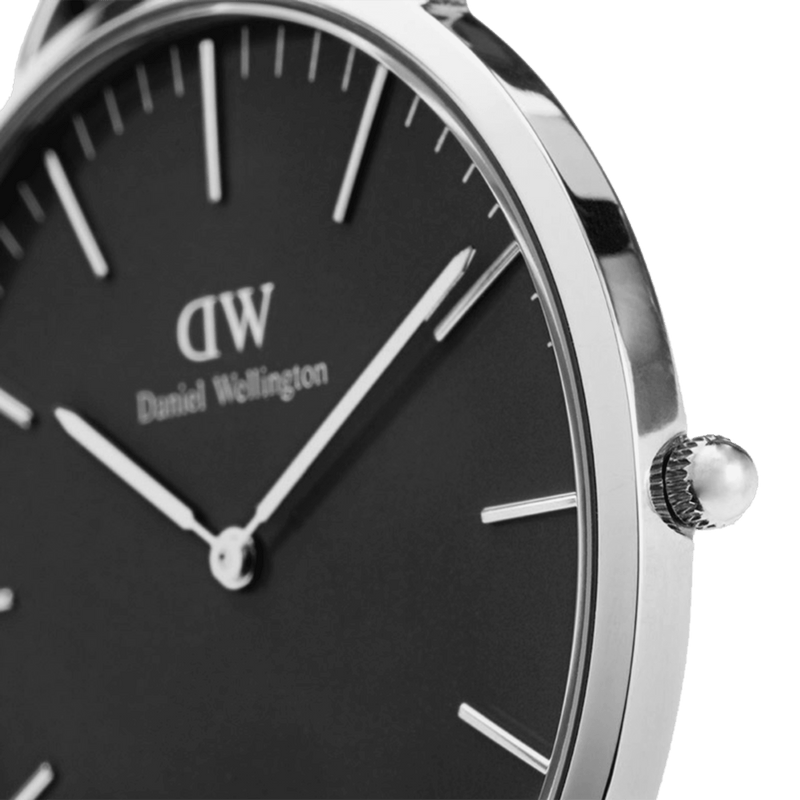 Daniel Wellington Classic 36mm Roselyn Black Dial Watch DW00100274