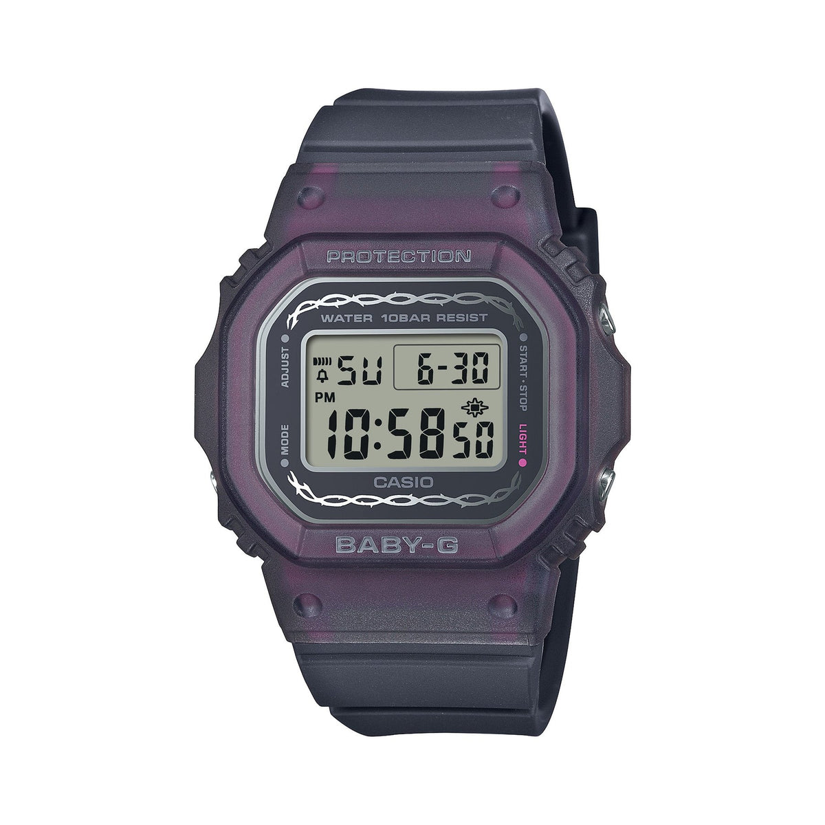Baby G BGD-565 Series Black Resin Band Watch BGD565RS-8D