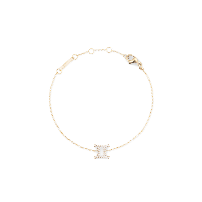 Daniel Wellington Crystal Zodiac Chain Bracelet Gold