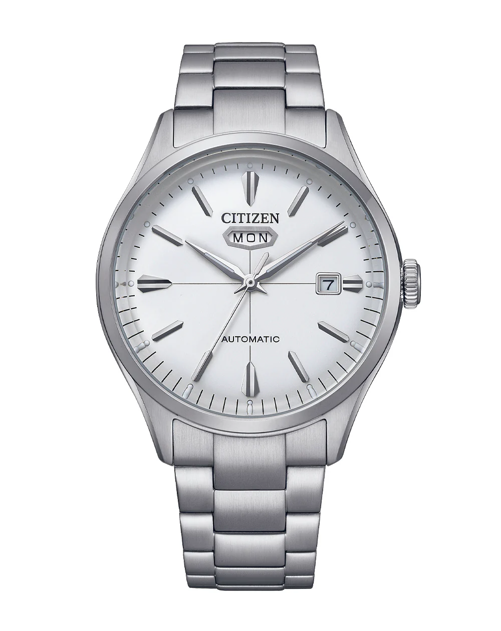Citizen Automatic Stainless Steel White Dial Men's Watch NH8391-51A
