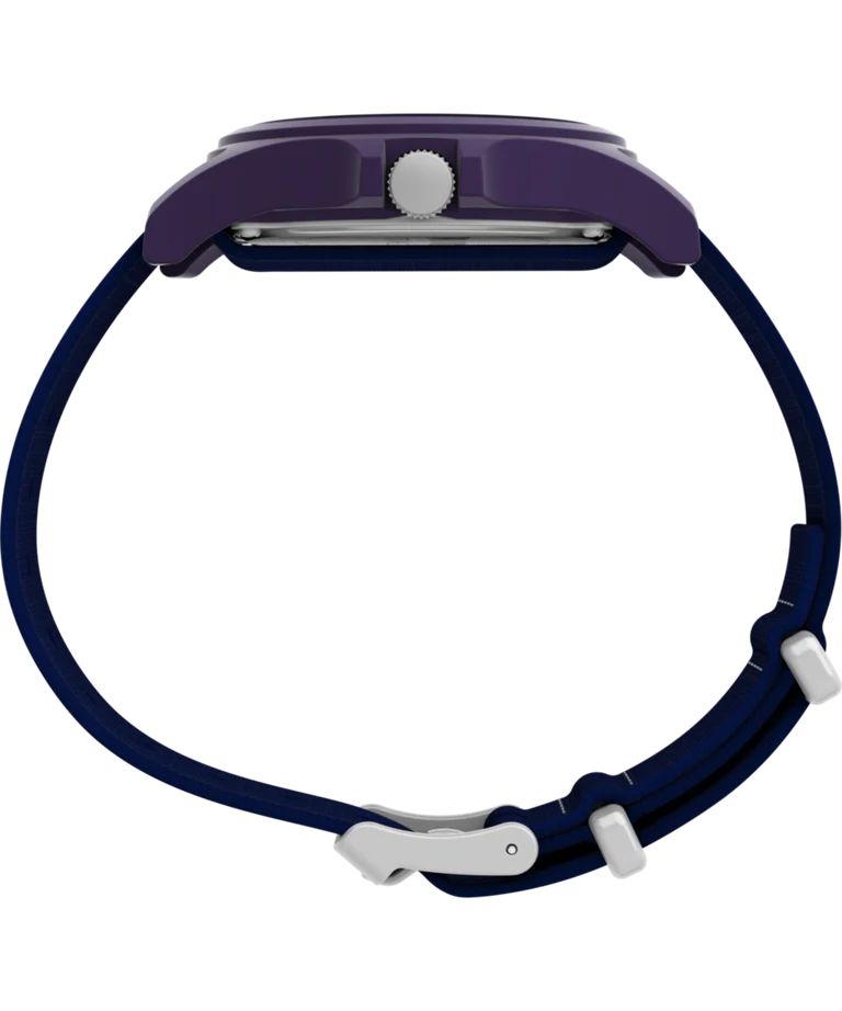 Timex x Fortnite Acadia Blue Fabric Strap Watch TW2Y46200