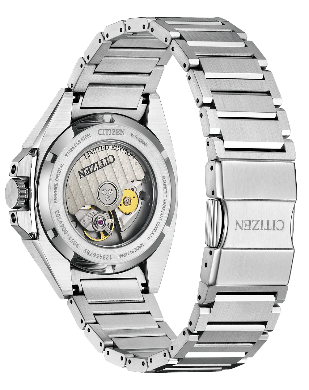 Citizen Series 8 Stainless Steel Blue Dial Watch NB6051-59L