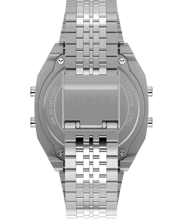 Timex x Fortnite Limited Edition T80 Silver Stainless Steel Watch TW2Y46100