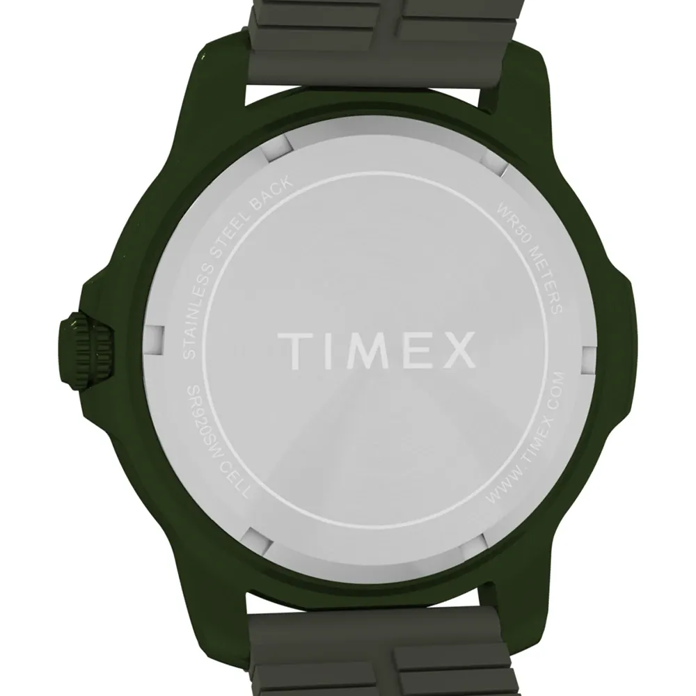 Timex Expedition Timber Green Dial, Case and Rubber Band TW4B34700