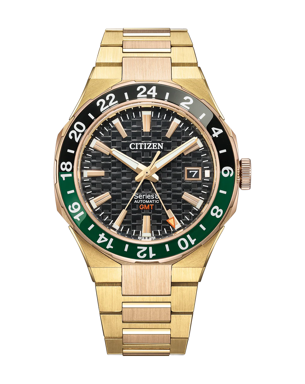Citizen Series 8 Two Toned Gold and Rose Gold Mechanical Watch NB6033-51E