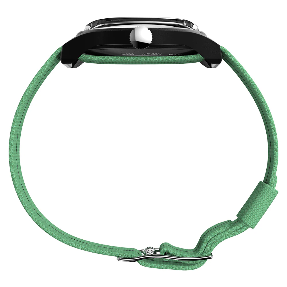 Timex Lab x Monolopy MK1 Monopoly Green Nylon Band with White Dial TW2Y47100