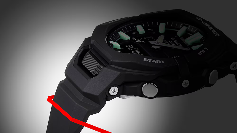 G-Shock Bluetooth Black Resin Band Strava Watch GBA950-1A