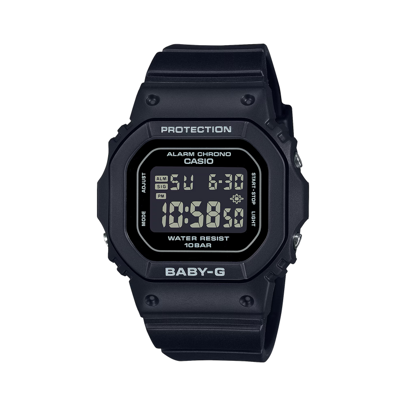 G-Shock Square Black Resin Band Watch BGD565U-1D