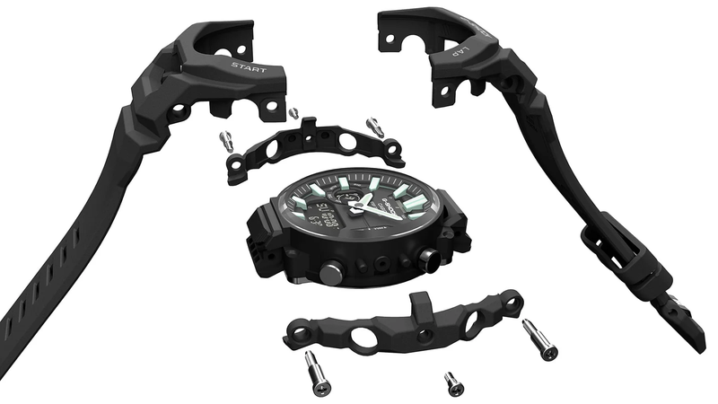 G-Shock Bluetooth White Resin Band Strava Watch GBA950-7A