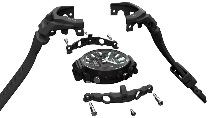 G-Shock Bluetooth Black Resin Band Strava Watch GBA950-1A