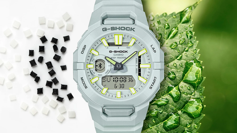 G-Shock Bluetooth White Resin Band Strava Watch GBA950-7A