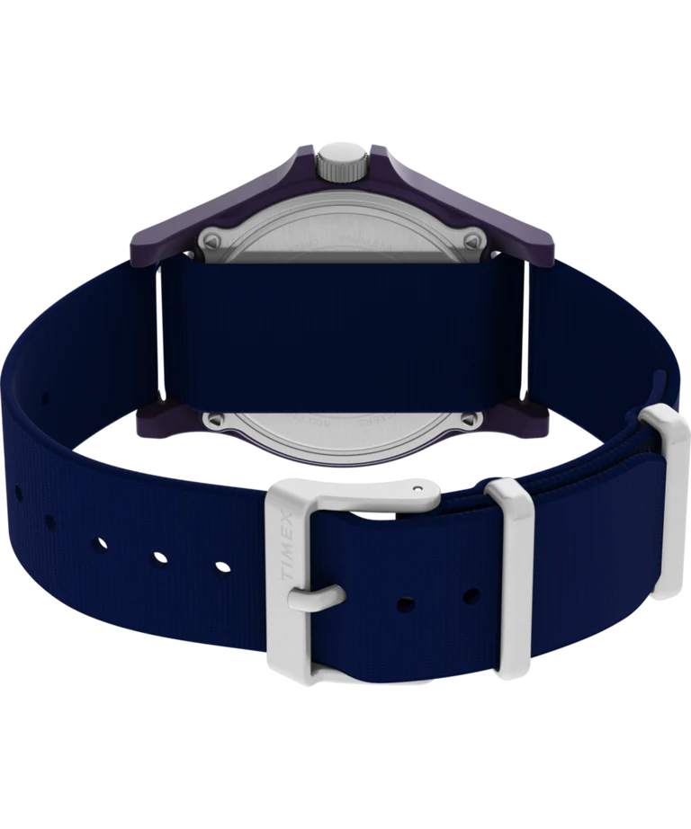 Timex x Fortnite Acadia Blue Fabric Strap Watch TW2Y46200