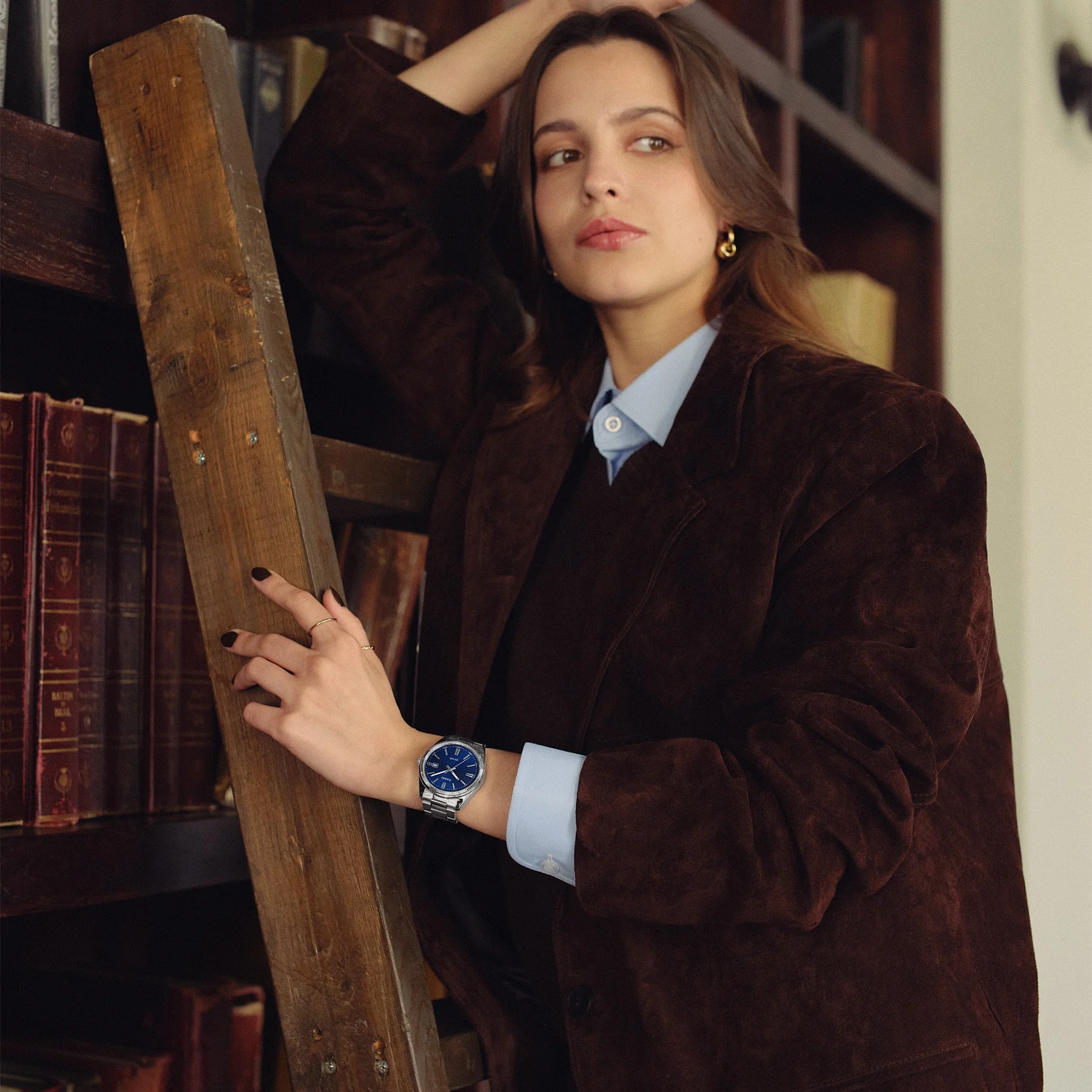 Casio Stainless Steel Blue Dial Watch MTP1302PD-2A